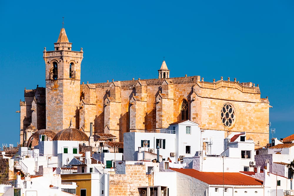 Catedral de Santa Maria en Ciutadella Menorca